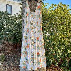 Capistrano Essentials pastel floral dress